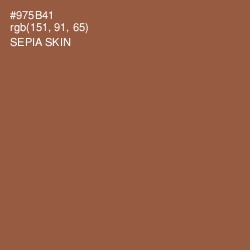 #975B41 - Sepia Skin Color Image